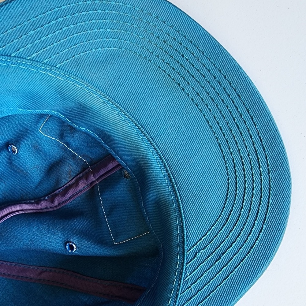 Vintage Atlas Knows The Road Baseball Hat‎ Cap Snap Back Patch Logo Driving Map - Picture 8 of 13